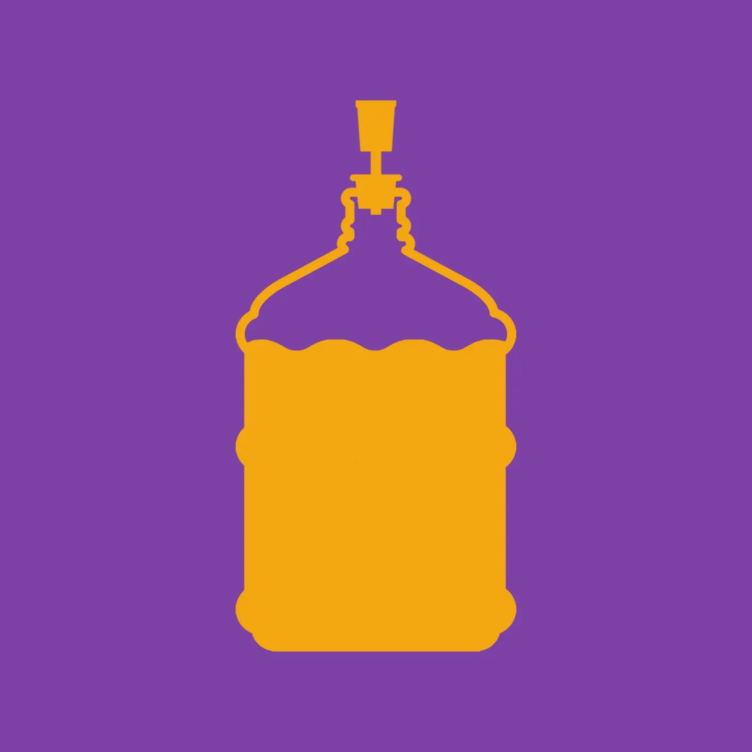 A demijohn full of mead.