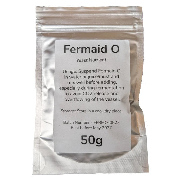 A 50g bag of Fermaid O.