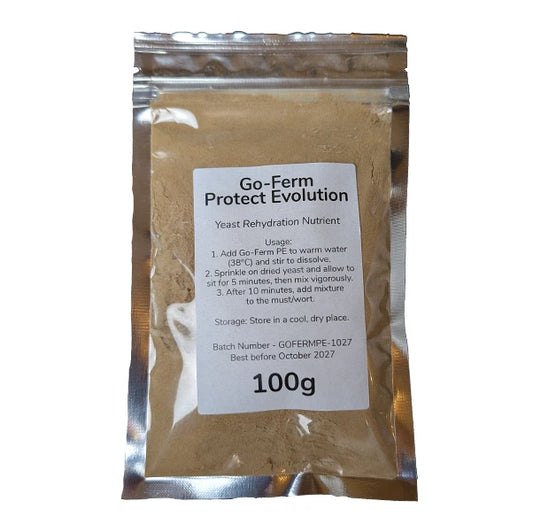 A 100g bag of Go-Ferm Protect Evolution.