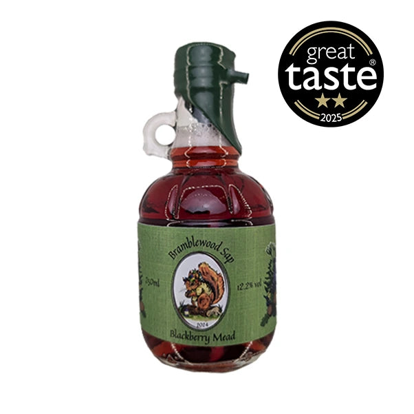 A 250ml bottle of Bramblewood Sap.